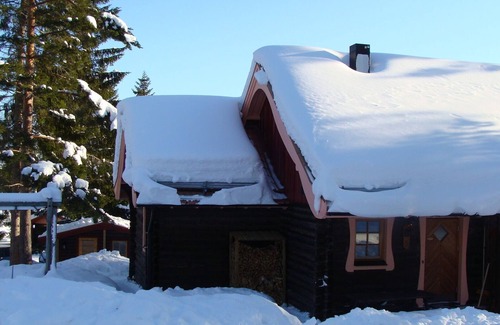 Solleron Cabin | A fabulous log house at the foot of Gesundaberget and Santa Claus Village