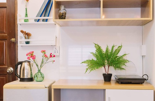 Phuong 8 House | A family room No.06 for three persons with private bathroom outside