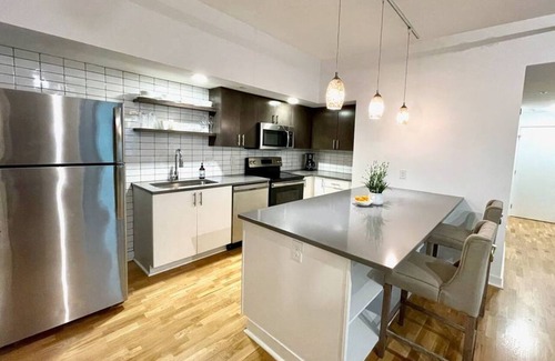 Old Market Apartment | A historic 1,000 square foot Atrium loft in the heart of the Old Market