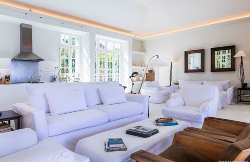 Anse des Flamands Villa | A nice 8 bedroom country house with spectacular beach view and private swimming