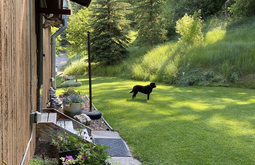 Hyrum Cabin | A wonderful, secluded 2 story cabin, deck, fire pit, stocked pond for fishing.