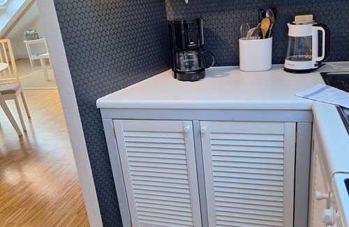 Annweiler am Trifels Apartment | Above the rooftops of Annweiler! Light-flooded attic studio with sun terrace