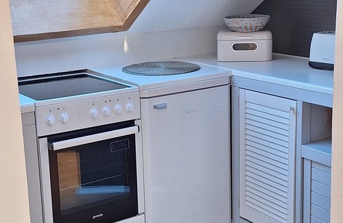 Annweiler am Trifels Apartment | Above the rooftops of Annweiler! Light-flooded attic studio with sun terrace