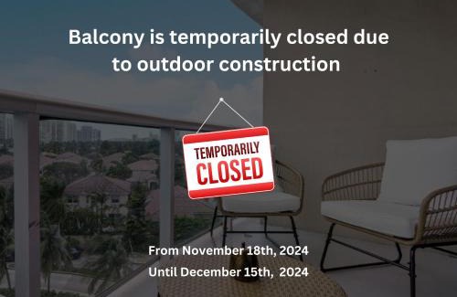 Sunny Isles Beach Apartment | Absolute Beach Bliss, Chic & Expansive Retreat