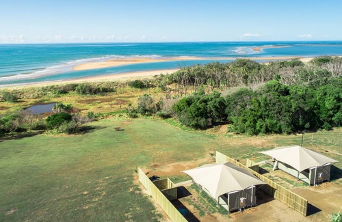 Rules Beach Cabin | Absolute Beachfront Glamping Tent