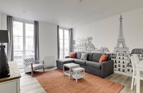 Quartier de la Place-Vendome Apartment | AC 4 p Apt, Louvres/Place Vendome/Paris center