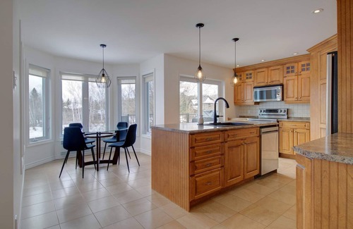 Racine Ski Chalet | Access to Lake Brompton - Spa - Pure Évasion