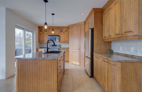 Racine Ski Chalet | Access to Lake Brompton - Spa - Pure Évasion