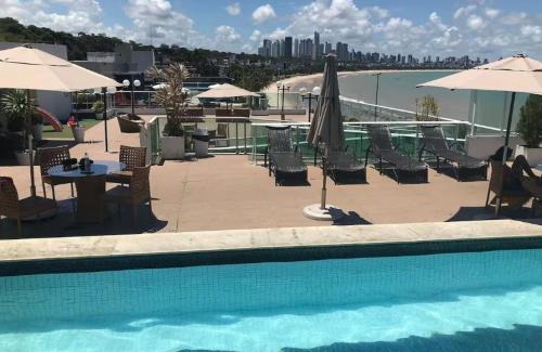 Cabo Branco Apartment | Acorde com o mar aos seus pés! Blue Sunset #213