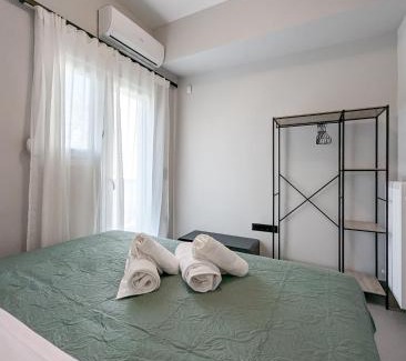 Piraeus Apartment | Acropolis view 3BD penthouse next to tram and port