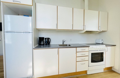 Hjørring Apartment | aday - Blue light suite apartment in the center of Hjørring