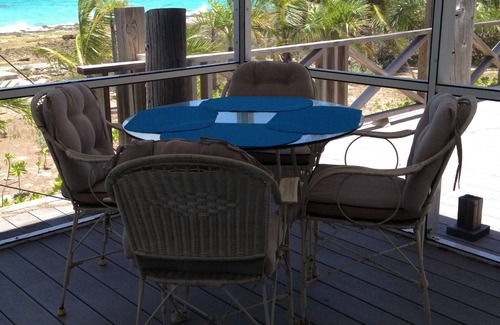 South Palmetto Point Villa | Affordable, Huge, Ocean front Villa with Spectacular Sunsets