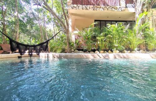 Chemuyil Apartment | Agua & Selva luxury Jungle loft