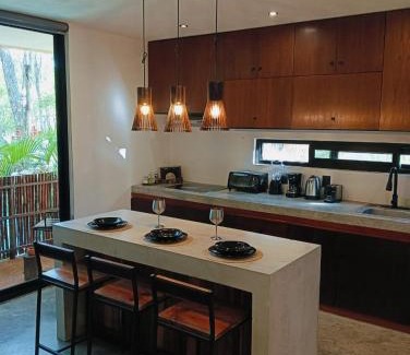 Chemuyil Apartment | Agua & Selva luxury Jungle loft