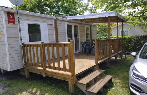 Gastes House | Air-conditioned mobile home with TV