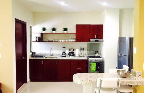 Las Gaviotas Condo | Alcantara apt, Ground floor, great for digital, 2 blocks walk to beach