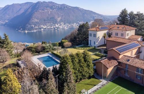 Como Apartment | Alex's Luxury Lake View Apt Pool and Tennis