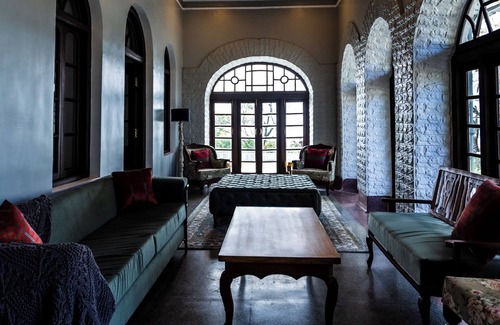 The Mall Road Resort | Amã Stays & Trails Terrance Hall , Mussoorie