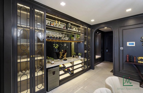 Hang Xanh Condo | Amavi VIP - Vinhome Stylist & Unique Penthouse 3BED n/by Landmark 81 skyscraper