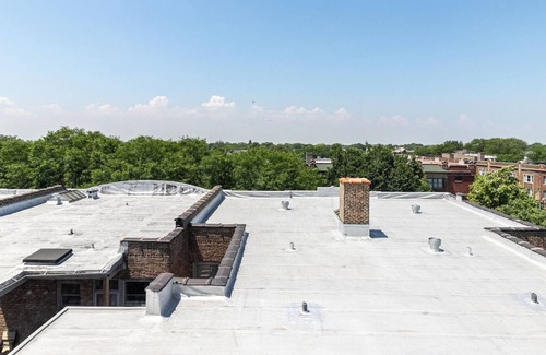 North Center Apartment | Amazing Ravenswood 1BR w/ Rooftop, BBQ, next to Brown line, by Blueground