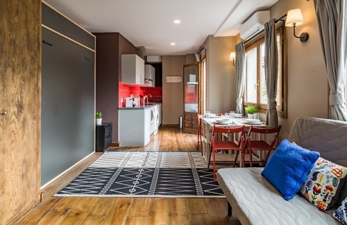 Navacerrada Apartment | Amazing studio with A/C (cool and heat) and internet located at Navacerrada town!