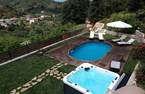 Loulos Villa | Ampelos Cretan Villa Private Pool & Heated Ozone Jacuzzi