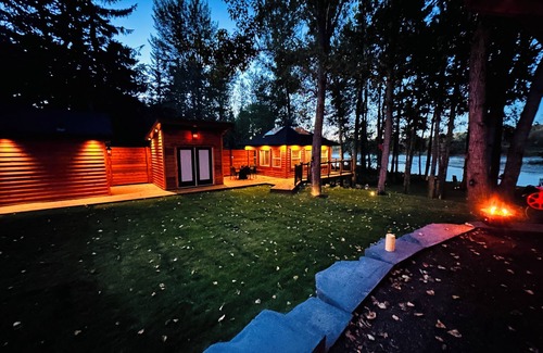Northwest Calgary Cabin | An Urban Glamping Haven Hidden Along Calgary's Bow River
