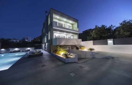 Daratsos Villa | Andreas Villa seaview and pool !