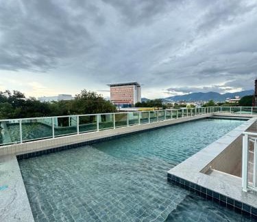 Dom Expedito Apartment | Ap próx ao shopping com garagem, piscina e ar