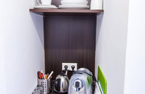 Landau in der Pfalz Apartment | Apart Hotel Heiligenthaler Hof - Standard double room with kitchenette