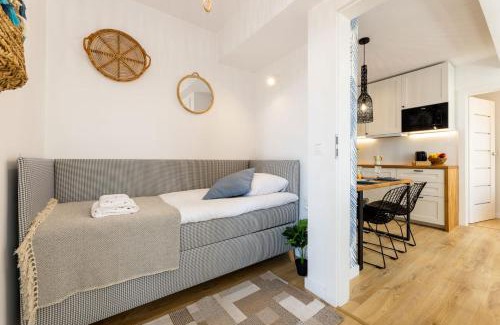 Poddabie Apartment | APARTAMENT 20B BLUE MARINE Poddąbie Basen Odkryty Brodziki Plac Zabaw dwie sypialnie