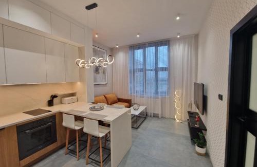 Srodmiescie Apartment | Apartament Deco Blue Spokojna 10