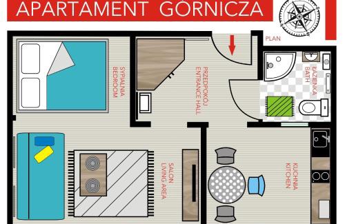 Kowary Apartment | Apartament Górnicza w Kowarach