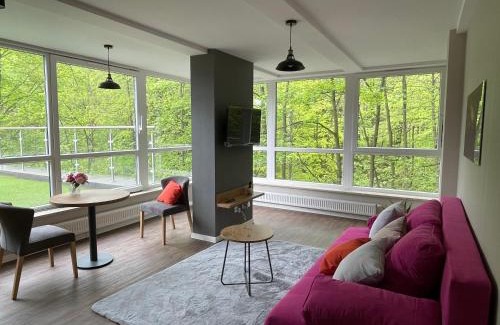 Porabka Apartment | Apartament Kurort Kozubnik - Taras nad Potokiem