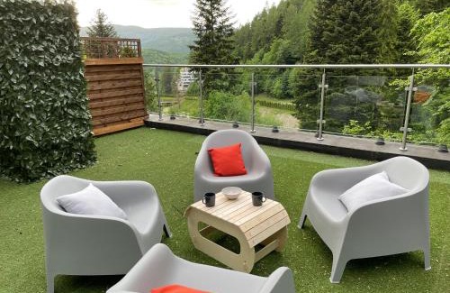 Porabka Apartment | Apartament Kurort Kozubnik - Taras nad Potokiem