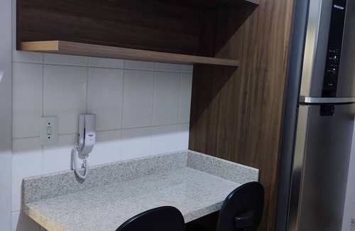 Country Apartment | Apartamento Completo Mobiliado com ar Condicionado Quente Frio