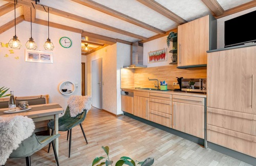 Bad Rippoldsau-Schapbach Apartment | Apartment '6' with Mountain View, Shared Terrace and Wi-Fi