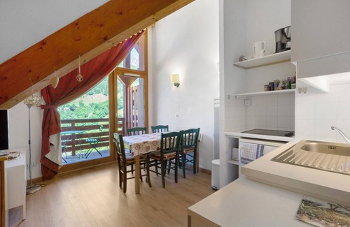 Saint-Francois-Longchamp Apartment | Apartment 'A2 508 Appart Au Pied Des Pistes' with Mountain View and Balcony