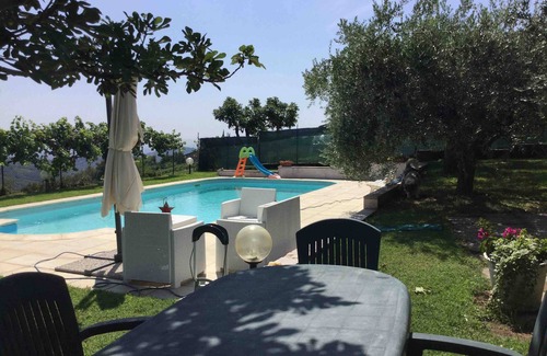 Mezzane di Sotto Apartment | Apartment 'Suite Al Pian' with Private Pool, Private Garden and Wi-Fi