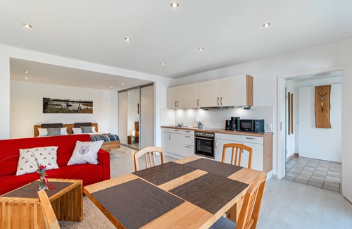 Gernsbach Apartment | Apartment 'Belvedere' with Mountain View, Shared Terrace and Wi-Fi