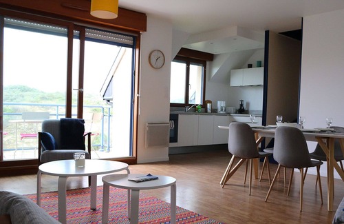 Bleriot-Plage Apartment | Apartment Blériot-Plage sea view