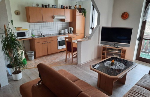 Frauenstein Apartment | Apartment 'Börner' with Mountain View and Wi-Fi