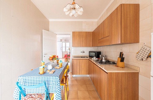 Roca Vecchia Apartment | Apartment 'Casa Relax San Foca' with Private Terrace, Private Garden and Air Conditioning