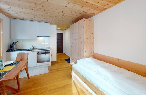 Pontresina Apartment | Apartment Chesetta - Newly Renovated Studio in a Quiet Location in Pontresina