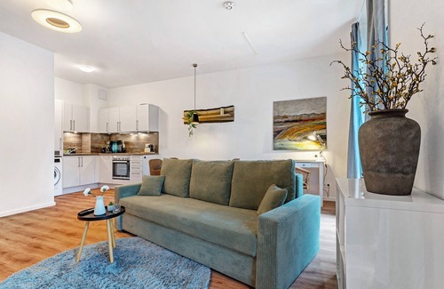 Unterwiehre-Nord Apartment | Apartment 'Km Style Apartments 7' with Balcony and Wi-Fi