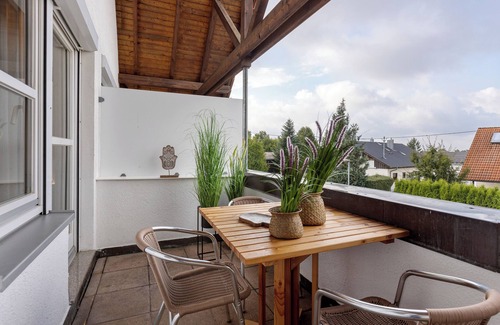 Dunningen Apartment | Apartment 'Ferienwohnung Holzapfel' with Balcony and Wi-Fi