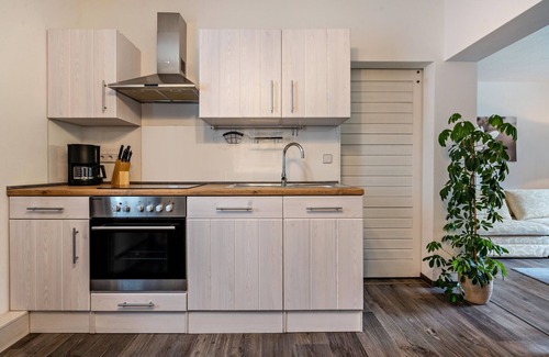 Krauschwitz Apartment | Apartment 'Fewo Am Wald Erdgeschoss' with Shared Terrace, Shared Garden and Wi-Fi