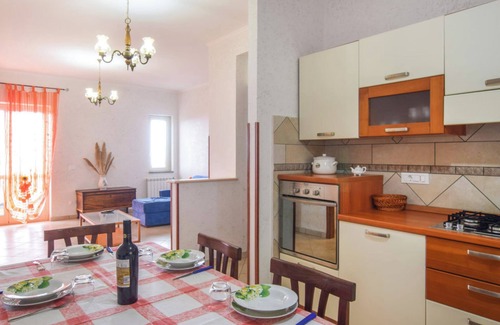 Falerna Apartment | Apartment in Falerna 100sqm with Panoramic Gulf View, Free WiFi + SmartTv