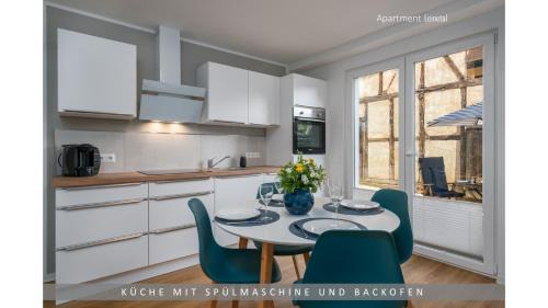 Edesheim Apartment | Apartment Leinetal mit Kamin, Seenähe, Terrasse