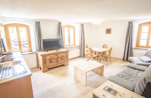Santa Maria Val Muestair Apartment | Apartment Münsterhof 50m²